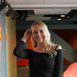 Picture of Kirsti, Game Presenter