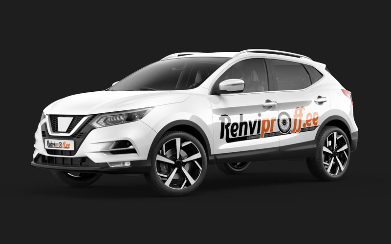 rehviproff-auto-valge